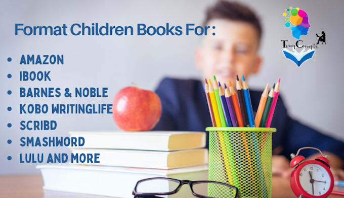 format and layout your children book for publishing