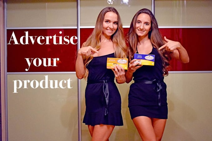 be a model to advertise your product