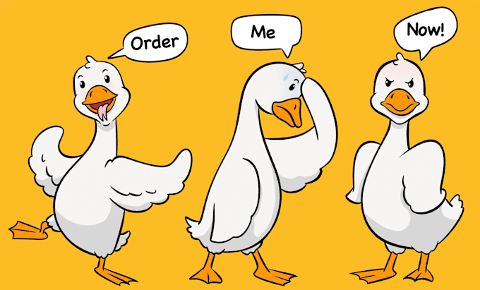 draw cute, simple and funny cartoon