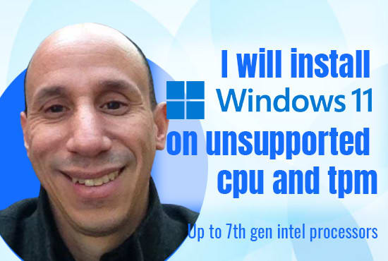 install win11 on old unsupported pcs or laptops