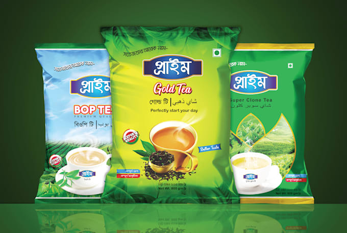 do pouch packaging design and 3d mockup