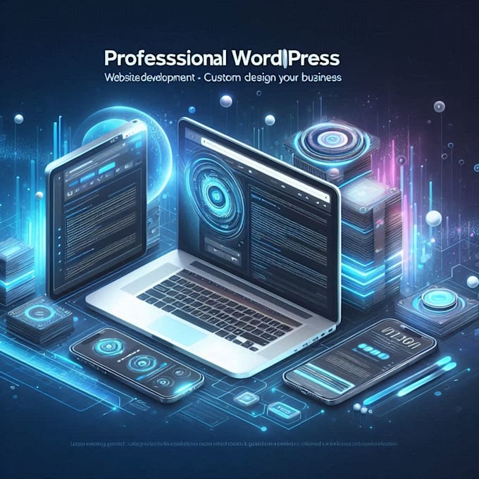 professional wordpress website development custom and responsive design