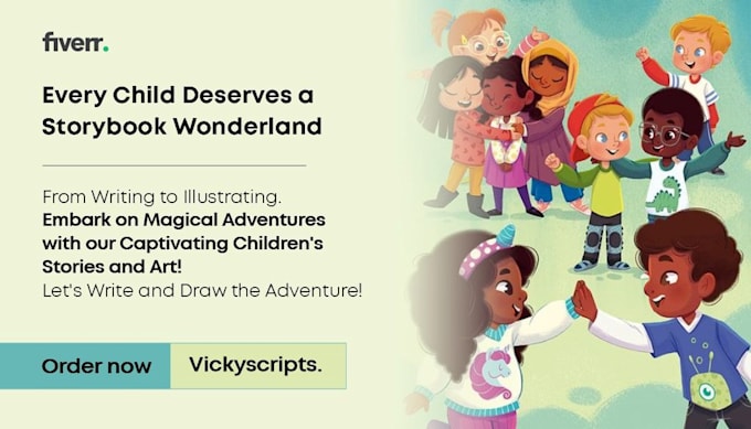 write and illustrate children storybooks, and cover design