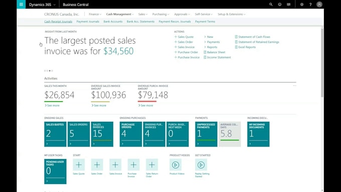 develop business central nav solutions and rdlc reports
