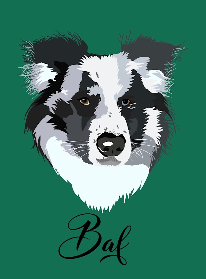 draw your pet cartoon portait
