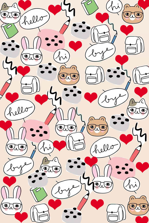 create a cartoon patterns designs