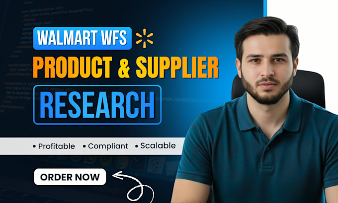do walmart wfs product and supplier research