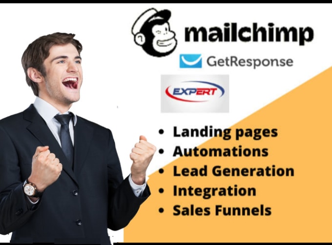 Create mailchimp landing page, by Israel_3d Fiverr