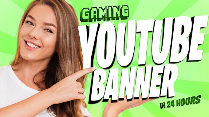 design a youtube banner and logo in 24 hours