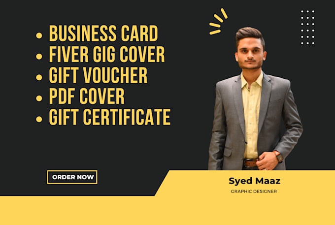 create gift voucher or certificate or PDF cover or gig cover