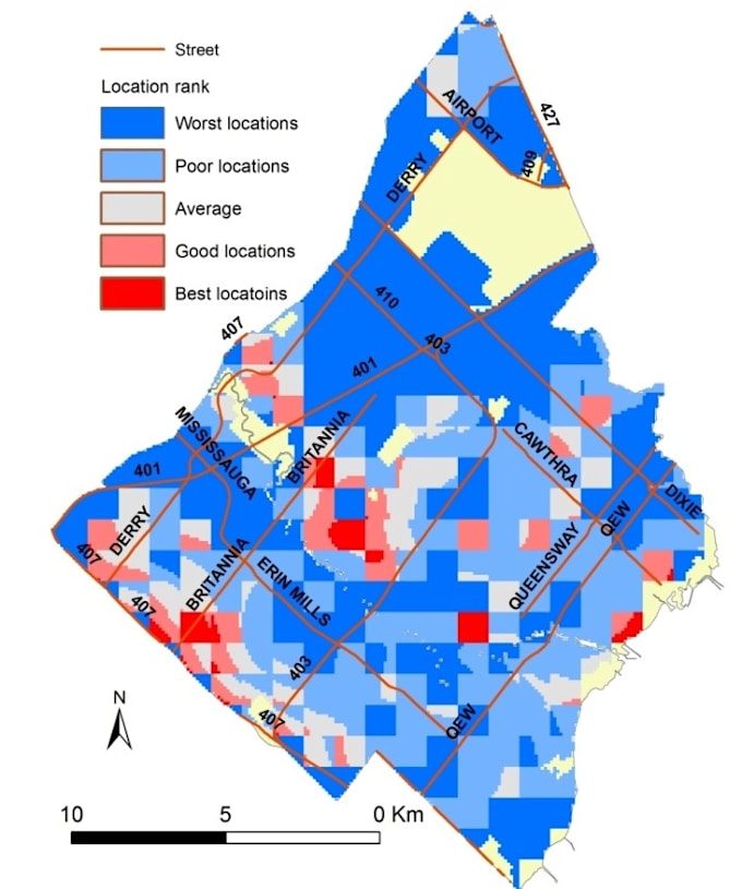 help you select the best retail sites using gis tools