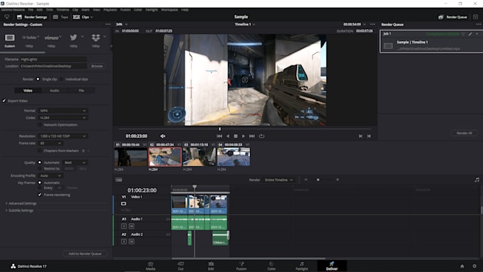edit videos, using davinci resolve