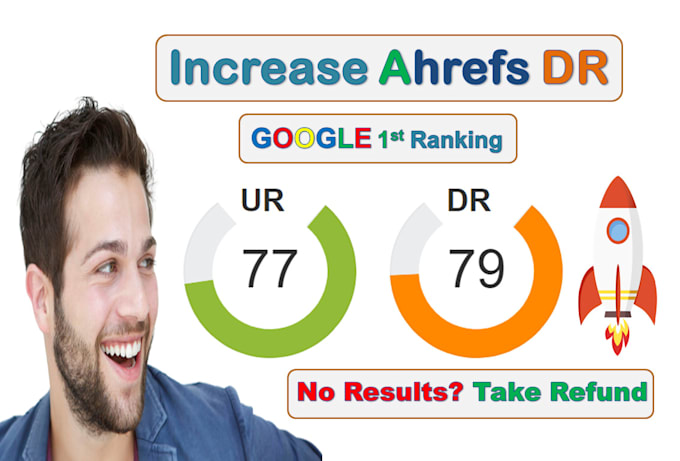 increase domain rating, ahrefs DR with seo backlinks