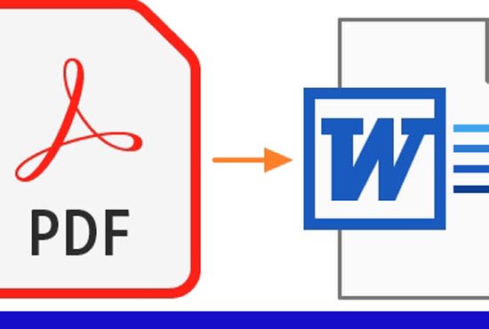 pdf and image to word and excel