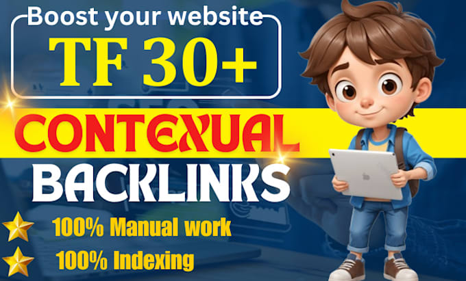 creat high tf homepage contextual backlinks