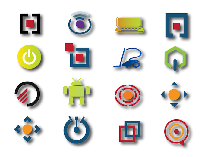 design modern custom icon set for website, app