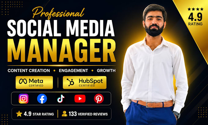 be your social media manager