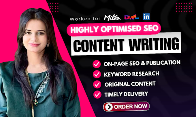 write SEO tech blog articles or technology content as a pro