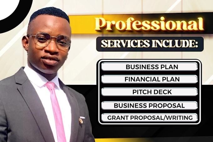 write an investor ready business plan, business proposal grant writer