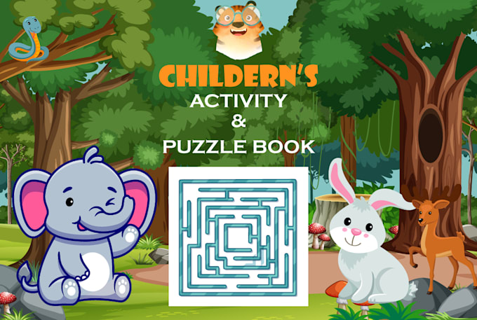 Make unique sudoku word search puzzle children activity mazes book ...
