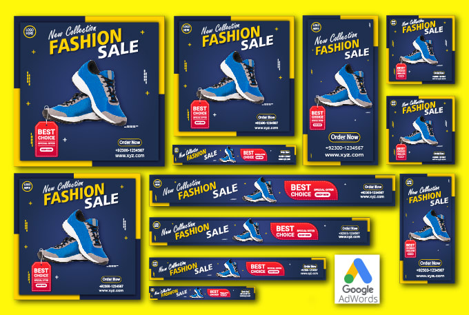 design animated GIF ads and GIF animated banner ads