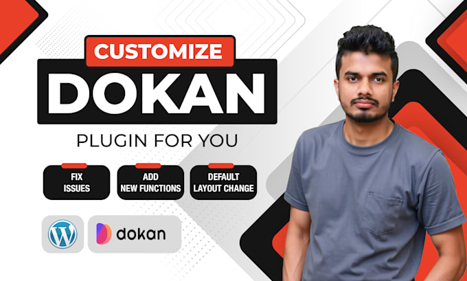 customize dokan plugin, dokan dashboard, store page and fix issues