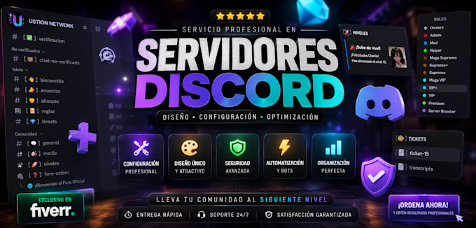 discord server setup service