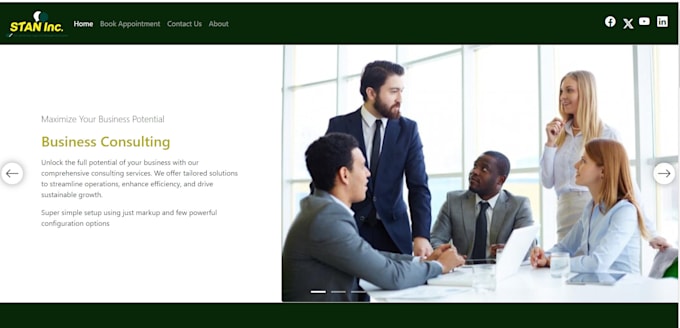 be your frontend web developer using vue js, HTML, CSS, bootstrap, javascript