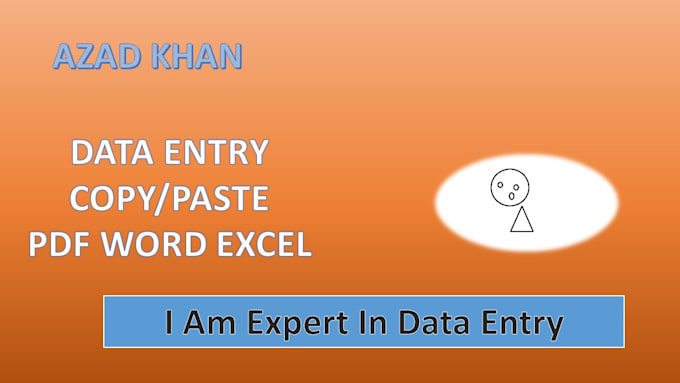do data entry in ms office