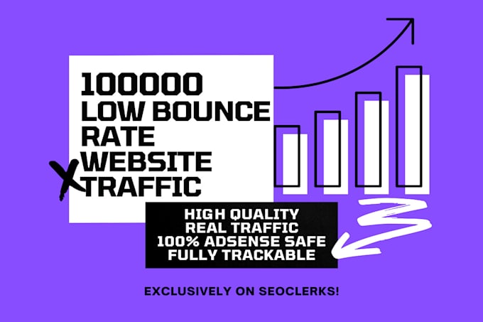 create organic web traffic with low bounce rate and adsense safe keywords