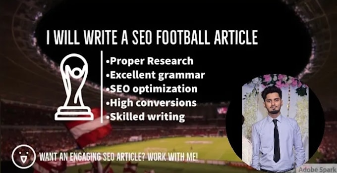 write article on football