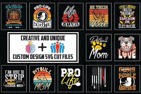 create an unique and creative typography t shirt design