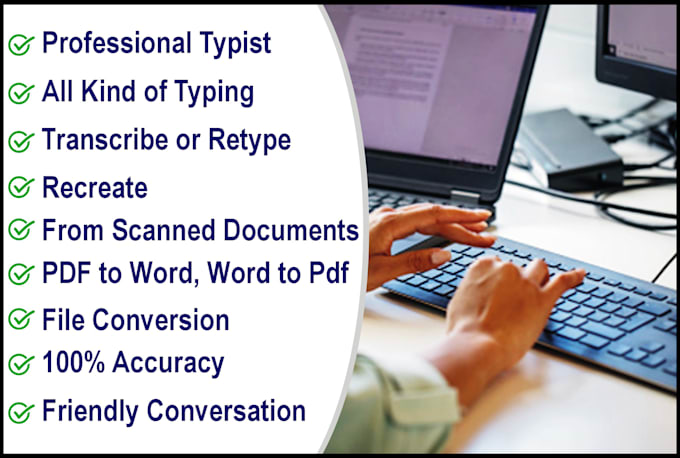 Convert pdf to word, retype or recreate scanned pdf document by Azam ...
