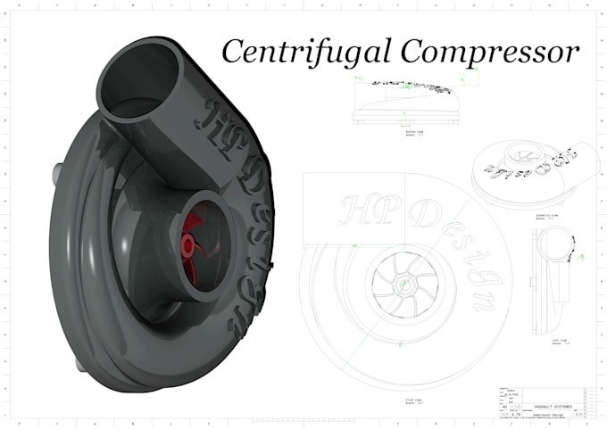 design 3d cad model and products design