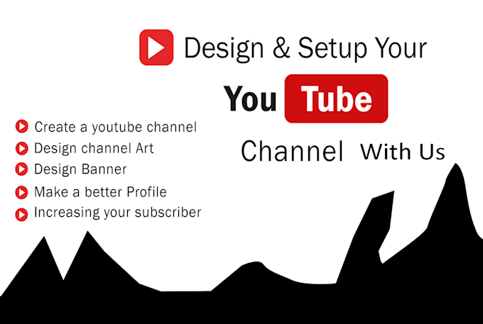 setup your youtube channel, logo, art, intro outro