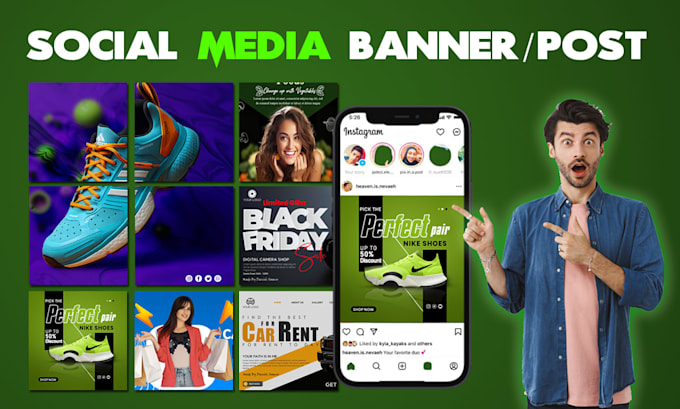 design modern product banner, flyer, poster, flex for you
