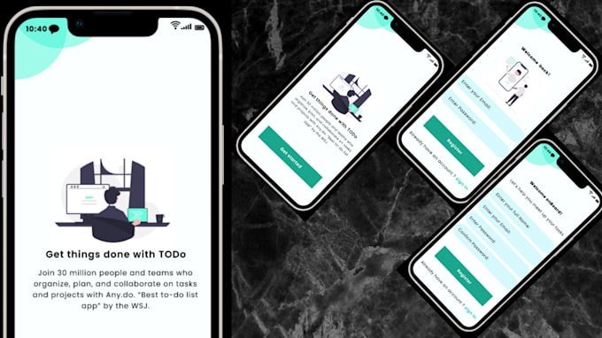 design web and mobile app UI UX and landing pages in figma