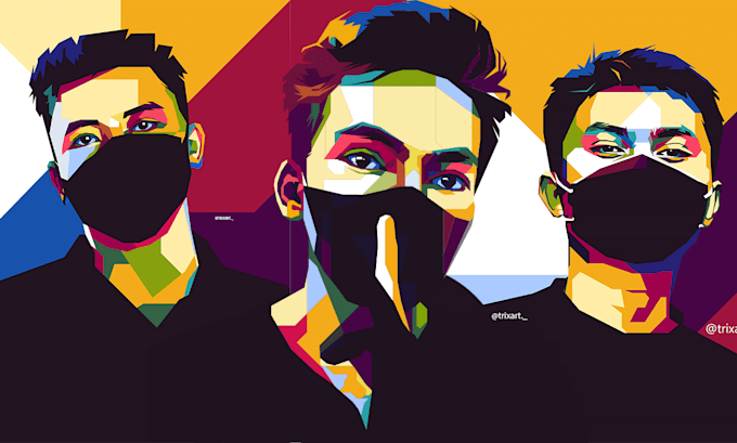 do a fantastic wpap potrait perfect for present in 24 hours