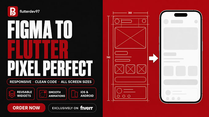 convert your figma design to pixel perfect flutter ui code