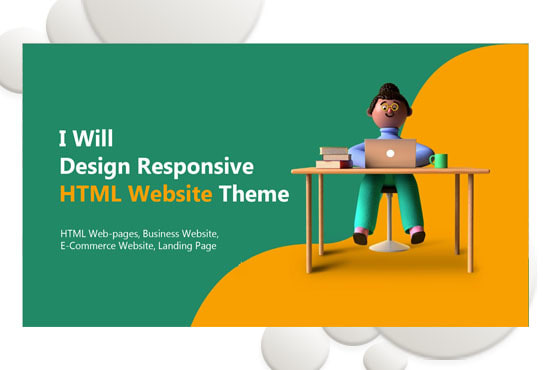 Design responsive html theme by Dhrubo_paul | Fiverr image.