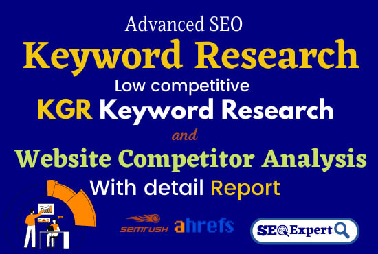 do advanced seo keyword research and competitor analysis