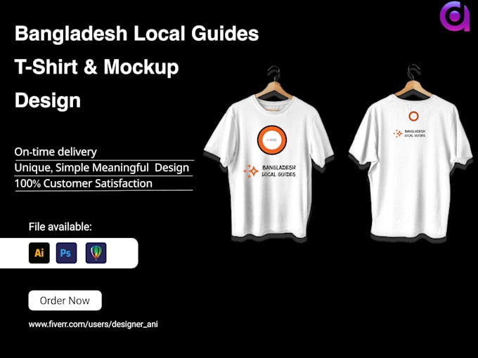 do t shirt logo design for your business