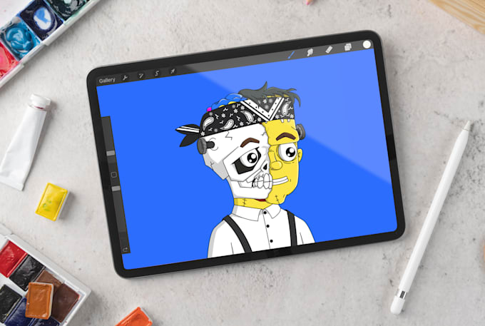 draw pfp cartoon character for any purpose