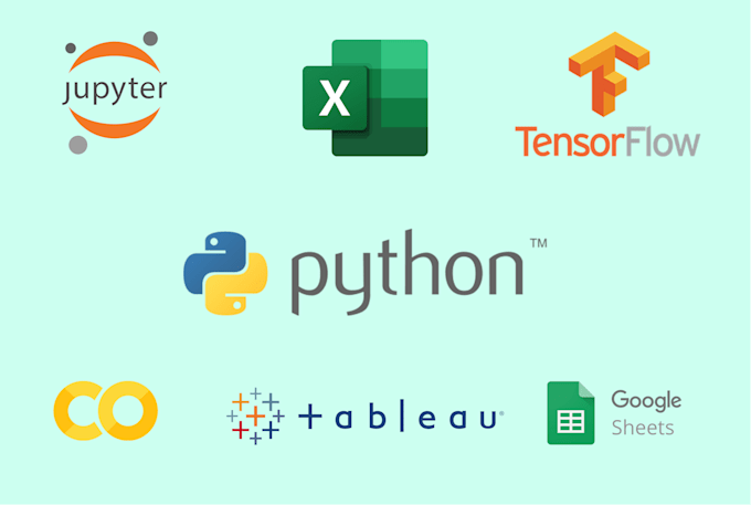 Do statistical data analysis, visualization, ml in python, excel by ...