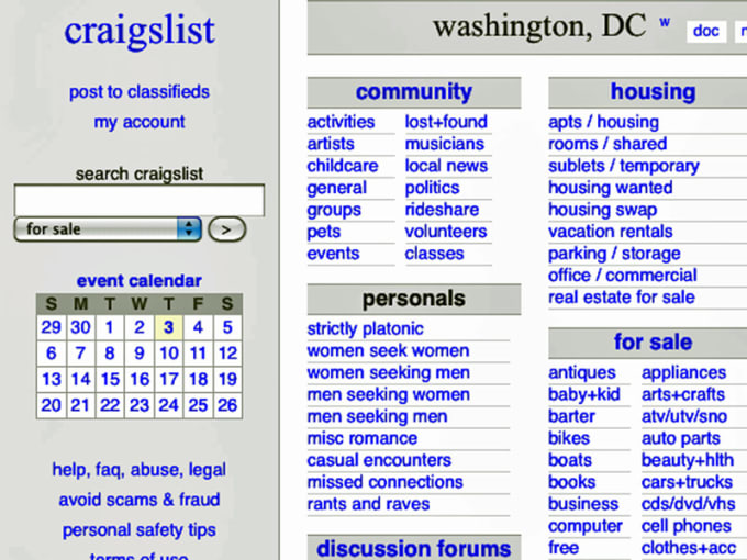 Post 7 Ads On Craigslist For 5 Dollars Only By Twogirls