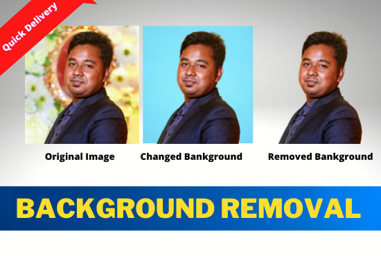 remove or change background with any color or transparent