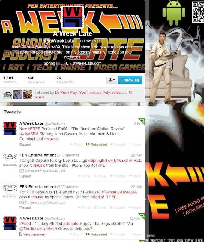 make a custom Twitter Header photo and Profile pic