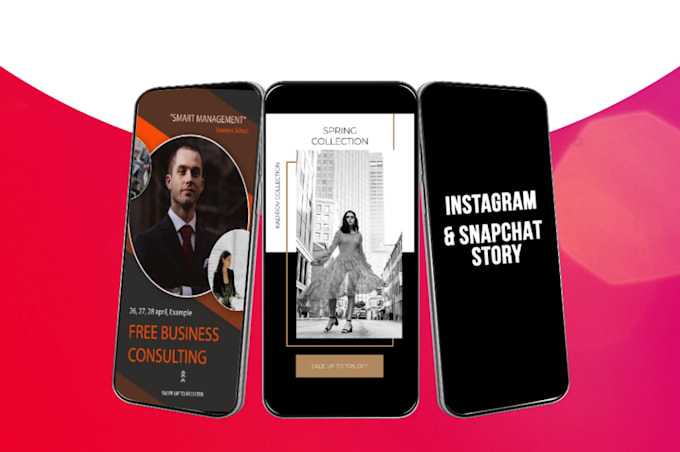 create promotional instagram and facebook story video ads