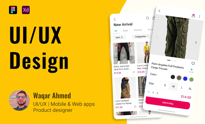 Design amazing ui ux for mobile and web app user interface by ...