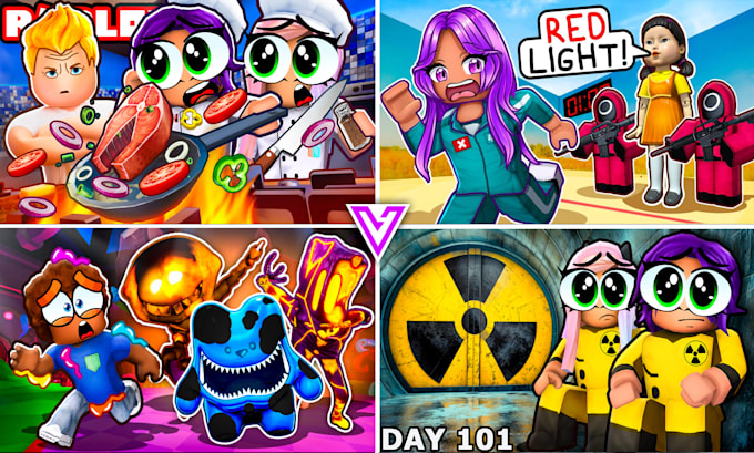 deliver a premium roblox thumbnail for your channel